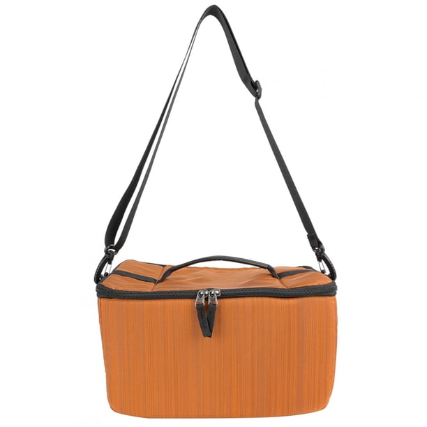 Bolso de hombro Jadeshay para cámara DSLR Impermeable Lente de cámara Color naranja