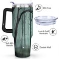 thumbnail image 3 of Halloween Pumpkin 40 oz Tumbler with Handle Rust Resistant Cup Modern Tumbler for Home Office Supplies Camping Outdoor, 3 of 7