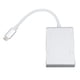 thumbnail image 5 of 4 en 1 USB C Hub tipo C a USB 3,1 HD interfaz Multimedia adaptador DVI VGA adaptador de conexión de carga multipuerto, 5 of 10
