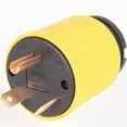 thumbnail image 2 of Journeyman-Pro HJP-ADPT-TT30P-L530R, 30 Amp 125/250V Male to Female TT Electrical Plug, 2 of 4