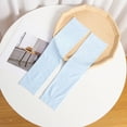 thumbnail image 4 of MESSUEN Chauffe-Bras Gants de Protection Solaire Gants Sans Doigts pour Femmes Gants de Pendaison d'Hiver Gants de Randonnée pour Hommes Bleu Clair Taille Unique, 4 of 5