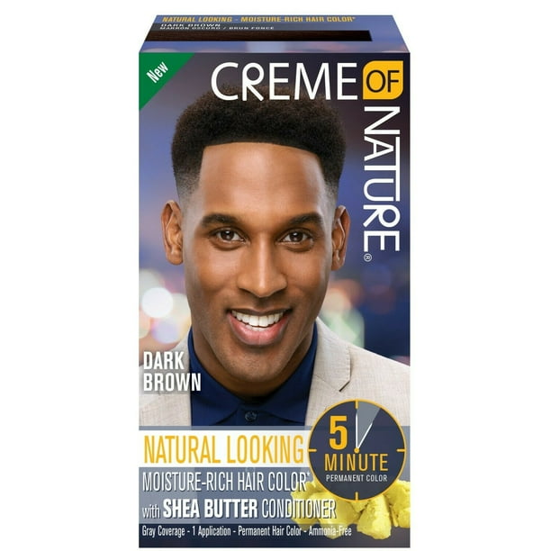 Creme of Nature Men Natural Looking, MoistureRich Color with Shea