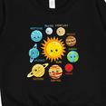 thumbnail image 3 of Inktastic Cute Planets, Solar System, Space, Cosmos, Galaxy Toddler Sweatshirt, 3 of 4