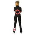 thumbnail image 2 of IceDress Figure Skating Outfit - Thermal - Bauer (Black, Coral and White), 2 of 3