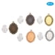 thumbnail image 4 of Base colgante de joyería Jadeshay de Metal y Vidrio 60 piezas, 4 of 8