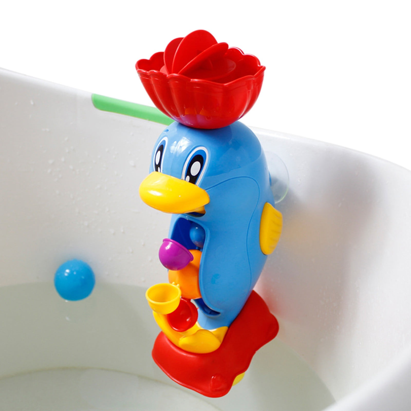 Juguetes De Baño Con Dinosaurio Y Caña De Pescar Magnética – Set Educativo Con Cascada, Huevo Y Animales Marinos Para Niños 1-3 Años