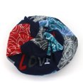 thumbnail image 2 of Womens Mens Beanie BWASD Casual Knit Slouchy Stretchy Soft Warm Beanie Letter Print for Hiking Camping Workout Red Skull Caps Casual Outdoor Outfit One Size, 2 of 4