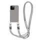 thumbnail image 3 of Funda de silicona suave con cordón de correa de collar cruzado Simple para iPhone 14, 13, 12, 11 Pro Max, MiNi, XS, XR, X, 8, 7Plus, SE2022, 3 of 5
