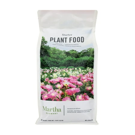 Martha Stewart MTS-STFRT-8LB Premium Organic Mycorrizae Starter for Flowers, Vegetables, Trees, and Shrubs |