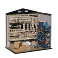 thumbnail image 4 of Clouddwell Remise de Rangement 6x4 Pi avec Plancher et Doubles Portes - Brun, 4 of 10