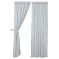 thumbnail image 3 of YOSITiuu Sawyer Mill Blue Window Curtain Panel Set Room Darkening Farmhouse Drapes Striped Pattern 84x40, 3 of 3