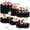 Black, variant on 6Pcs Buffet Risers, Food Risers for Table, Foldable Cake Display Stands, Tall Cardboard Cupcakes Stand for Show Catering Desserts Jewelry Wedding Birthday Party Decoration (Black)