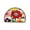 #2 Multicolor 16"x24", variant on Aoznliie Bathroom Rugs, Half Round Non Slip Absorbent Floral Bath Mat, 16x24 inch Washable Rug for Bathroom Floor