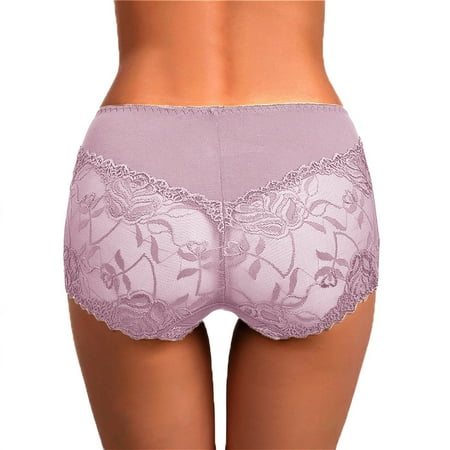 Pack of Panties Bikini Lower Waist Trainer Women Lace Sexy Panties Underwear G String Thongs Lingerie For Women Bikini Brief Underwear Panties For Women