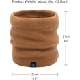 thumbnail image 2 of AVEKI Woolen Knitted Scarf, Solid Color Couple Warm Neck Cover for Women and Men, Warm In Winter 0517M, 2 of 7