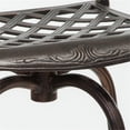 thumbnail image 6 of Afuera Living Cast Aluminum Copper Outdoor Bar Stool (Set of 2), 6 of 20
