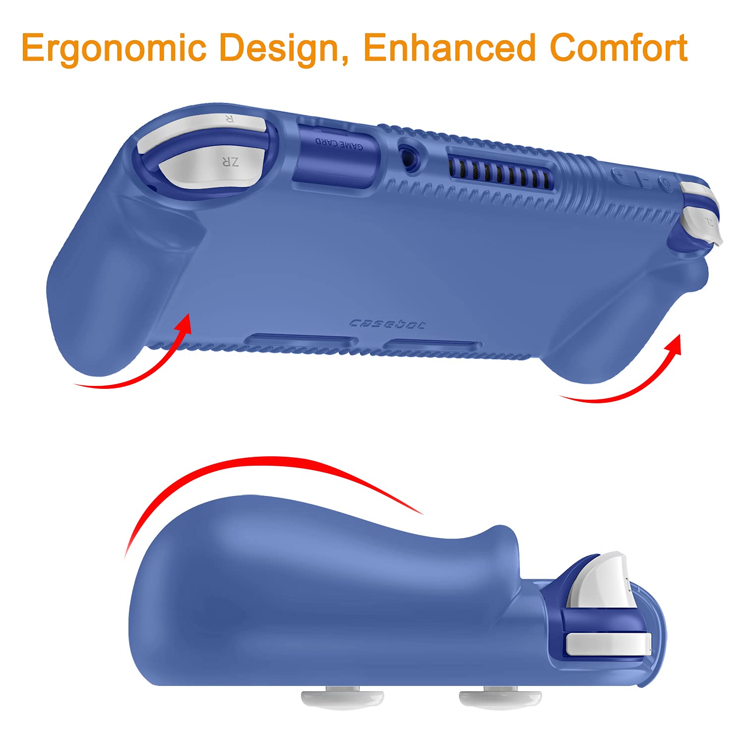 Fintie Silicone Case for Nintendo Switch Lite, Navy Blue photo 2