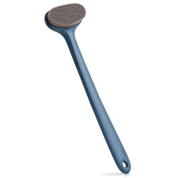 Back Scrubber for Shower for Men Women Elderly, Bath Brush (38 cm, Blue)