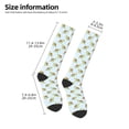 thumbnail image 5 of Balery Cartoon Sea Turtle Printed Novelty Socks Men's Women's Crew Socks Sports Socks Knee High Socks Cotton Socks Quirky and Cool Socks, 5 of 9