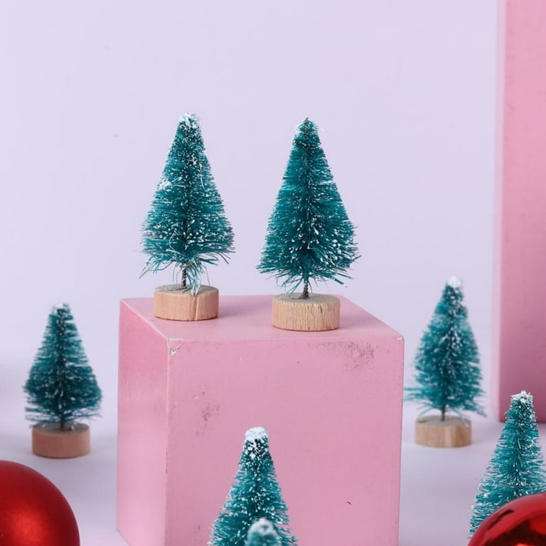 How To Make Bottle Brush Trees ~ Chenille Bump Tiny Christmas Tree Craft  Project Tutorial