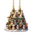 thumbnail image 1 of Colgante de árbol de Navidad para coche | Adorno navideño de acrílico para el hogar, coronas y decoración del coche | Regalo para familiares y amigos, 1 of 7
