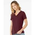 thumbnail image 2 of BELLA + CANVAS Women’s Relaxed Jersey V-Neck Tee, 2 of 5