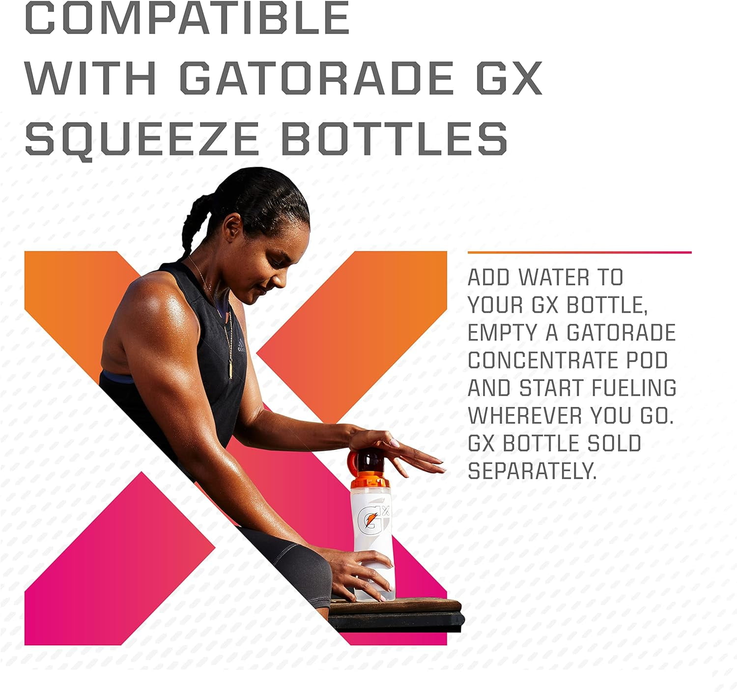 Gatorade GX Pods Thirst Quencher Concentrate Fruit Punch 3.25 oz, 4 Count