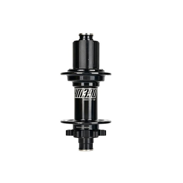 Xingzhi Arbre de Roue de Libération Rapide Levier Artisanat Friction Réduction Cyclisme Fournitures Installation Pratique Moyeu en Alliage d'Aluminium Noir/148 * 12HGXM390