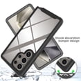 thumbnail image 3 of ELEHOLD Full Body Protective Case For Samsung Galaxy S25 Ultra Magnetic Shockproof Cover, [Non-Slip], [MagSafe Compatible], [With Built-in Screen Protector], Purple, 3 of 6