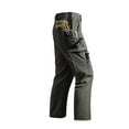 thumbnail image 3 of Havenre Work Pants for Men Stretch Ripstop Cargo Pants Lightweight Water Resistant Tactical Pants with Multi-Pockets No Belt Gray L, 3 of 8