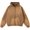 Coffee, variant on Womens Vintage Washed Zip Up Hoodie Oversized Drop Shoulder Jacket American Casual Kangaroo Pocket Gradient Tie Dye Sweatshirt Loose Fit Long Sleeve Outerwear Streetwear Fashion Tops Gray S