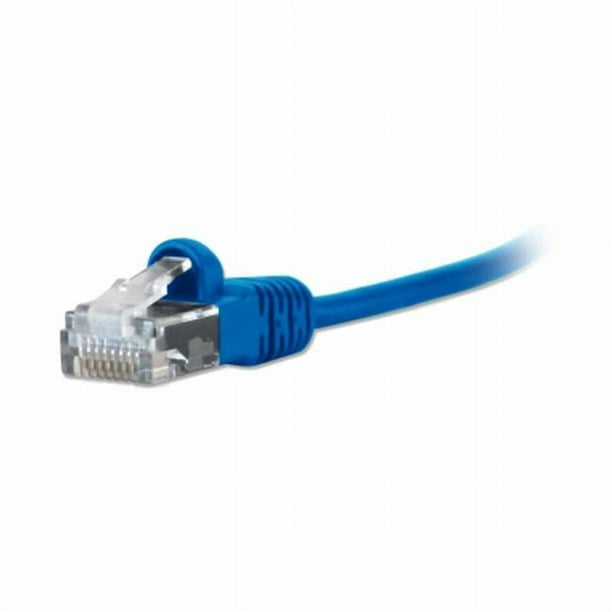 Comprehensive MCAT6-14PROBLU MicroFlex Pro AV-IT CAT6 Câble de Brassage Sans Accrochage Bleu 14 Pi.