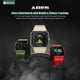 thumbnail image 5 of Reloj inteligente con seguimiento del sueño y frecuencia cardíaca Zeblaze, reloj inteligente con control táctil, compatible con Bluetooth, pulsera de seguimiento de pantalla HD 5.1 de color caqui Inevent EL005058-05, 5 of 7