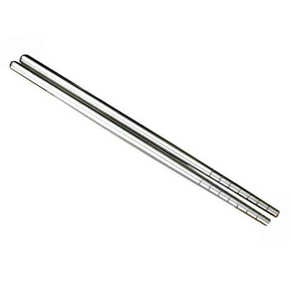 Stainless steel household short round Chinese chopsticks