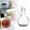 White, variant on Clearance Oil Bottle under $10,Glass Oil And Vinegar Cruets; 8oz Round Oil Dispensers / Salad Dressing Bottles With Stoppers