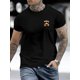thumbnail image 1 of Camiseta con estampado de osito de peluche para hombre: estilo casual, cuello redondo elástico, transpirable y de verano. Ideal para adultos, hombres, mujeres, adolescentes, jóvenes y para el tiempo l, 1 of 5
