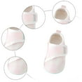 thumbnail image 4 of Mepaouo Baby Shoes Infant Boys Girls Sneakers Toddler First Walking Shoes Slip on Barefoot Newborn Crib Shoe, 4 of 5