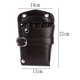 thumbnail image 2 of Bolsa de tijeras de cuero PU para salón, funda para tijeras de peluquería, bolsa de herramientas para estilista, 2 of 5