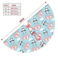 thumbnail image 3 of Picia Cute Panda Flying in the Sky Print Christmas Tree Skirt , Christmas Tree Skirt Ornaments for Merry Christmas Holiday Party Decorations Indoor Outdoor-30", 3 of 7