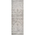 thumbnail image 4 of Bloom Rugs Washable Non-Slip 10 ft Runner - Ivory / Gray / Caramel Traditional Oriental Runner for Entryway, Hallway, Bathroom, and Kitchen - Exact size: 2'6" x 10', 4 of 10