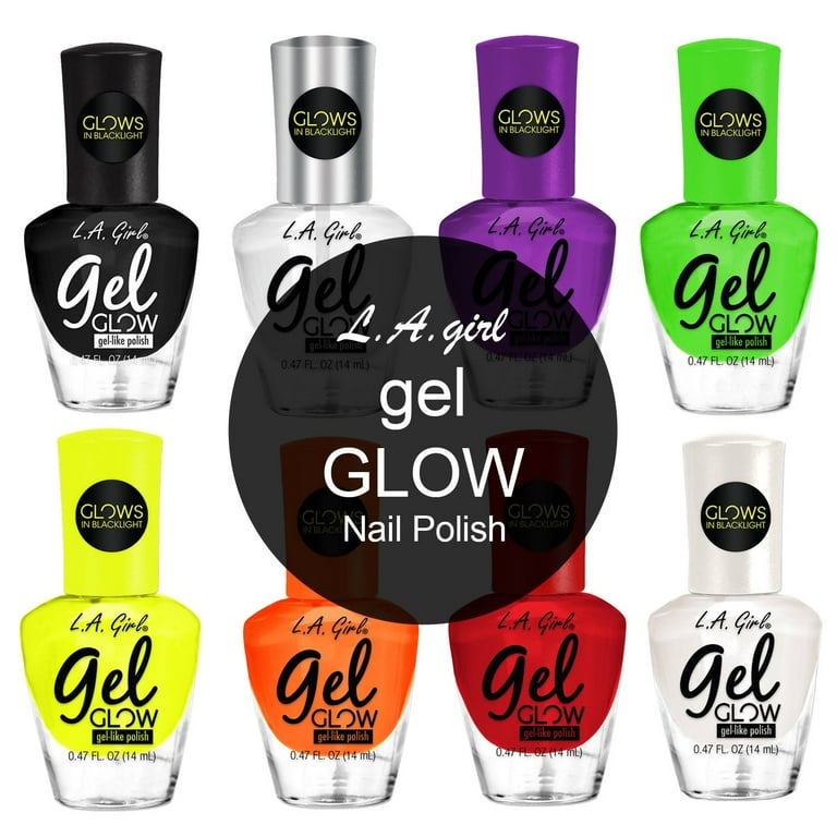 L.A. Girl Gel Like Glow in Blacklight Nail Polish Eerie Glow | CVS