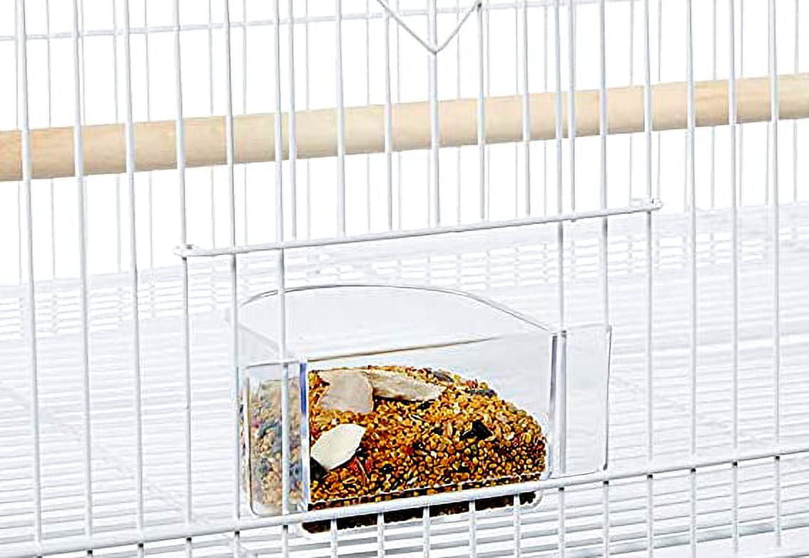 Lot of Six Breeding Breeder Bird Flight Cages With Center Divider For Finches Parakeets Lovebirds Aviaries Canaries Budgies Parakeets