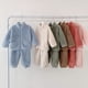 thumbnail image 4 of Traje de otoño e invierno para niños, franela con forro polar, grueso, cálido, elegante, ropa de casa, pijama, traje de dos piezas para niños y niñas, 4 of 6