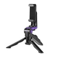 thumbnail image 1 of Portable Foldable Mini Tripod & Handheld Video Stabilizer with Adjustable Phone Holder (6-9.5cm Width, Horizontal/Vertical Shooting), Lightweight Plastic Design for Smartphones & Digital Cameras,, 1 of 6