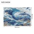thumbnail image 4 of RMDQTR 2PCs Bathroom Rugs Set Plush Toilet Base Mat 16" × 24" Bath Mat and 20" × 24" U Shape Soft Rugs Non Slip Absorbent, 4 of 9