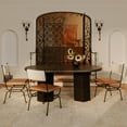 thumbnail image 3 of Moe's Home Collection Sartoria Dining Table Stone Black, 3 of 6