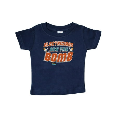 

Inktastic Electrician Gift Funny Gift Baby Boy or Baby Girl T-Shirt