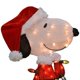 thumbnail image 2 of Exhibidor Exterior Iluminado PRODUCTWORKS Snoopy Papá Noel 61 cm, 2 of 8