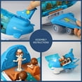 thumbnail image 4 of Modelo Eléctrico, Avión, Avión, Juguetes, Música Luminosa, Rotación De 360 ​​Grados, Juguetes, Regalo Para Niños Para Fiesta De Navidad Methold FN007459-01, 4 of 6