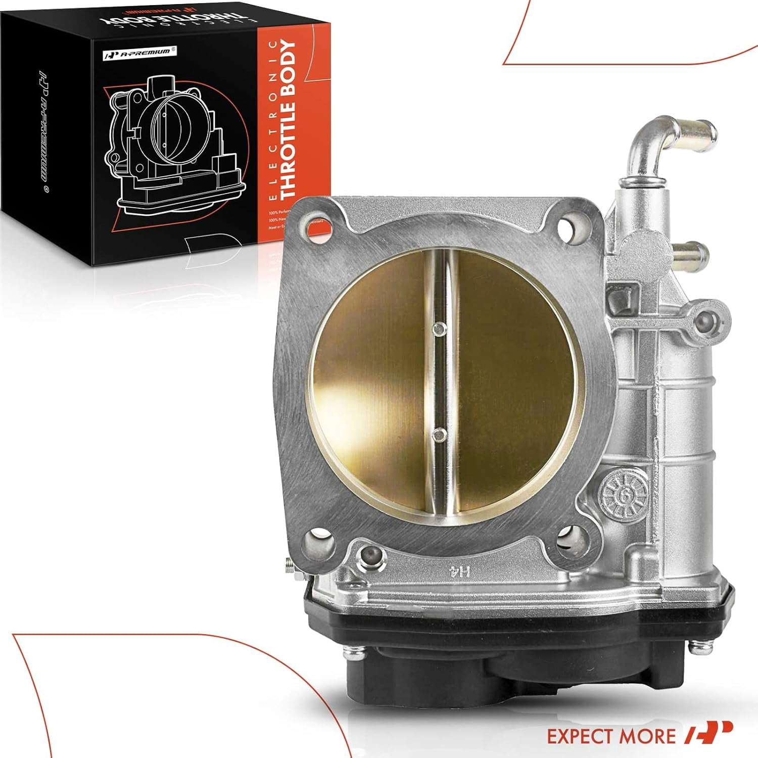 A-Premium Throttle Body Compatible with Nissan Altima 2007-2014 Murano Pathfinder Quest Infiniti JX35 QX60 V6 3.5L Petrol with TPS Sensor